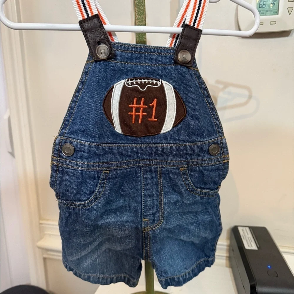 NWT Children’s Place Football Shortalls